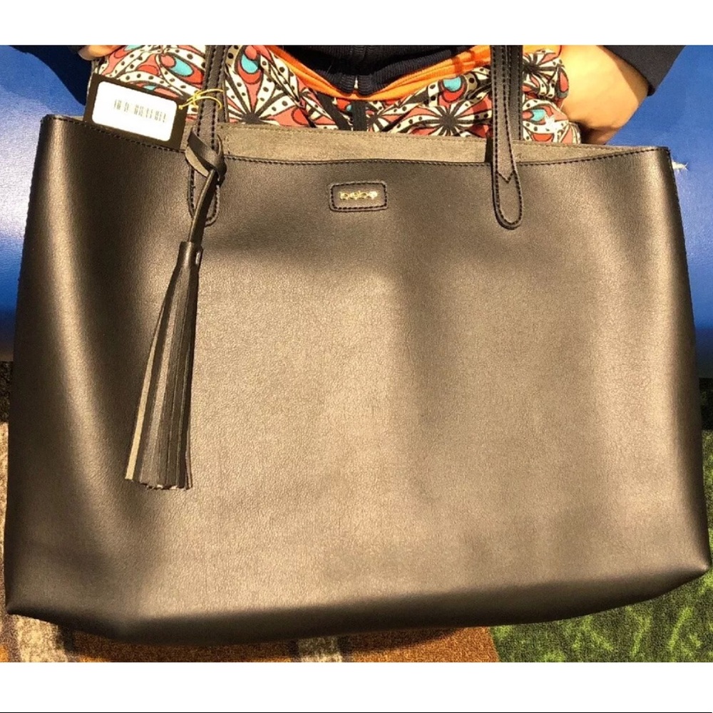 Bebe Large Classic Handbag Laptop work bag NWT
